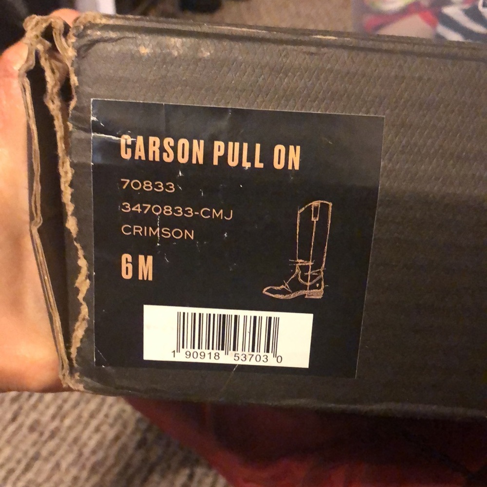 Frye Carson pull on boots - Picture 4 of 8
